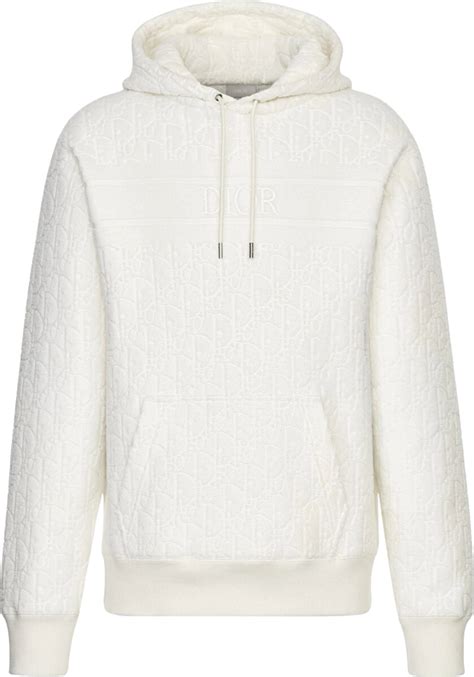 dior white hoodie mens